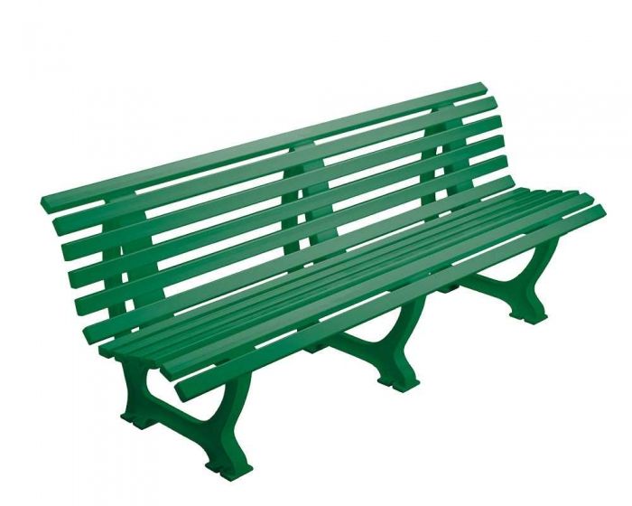 Sportplatz Sitzbank  *Athletico* 200 cm grün