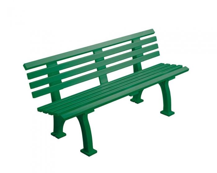 Sportplatz Sitzbank *Arsenal*150 cm grün