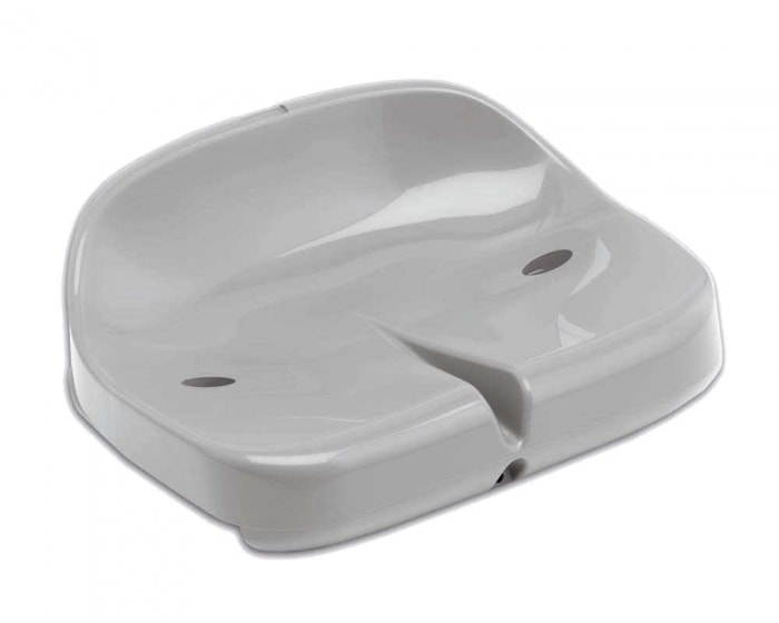 Tribünensitz Sitzschalen  'Compact' RAL 7001 grau