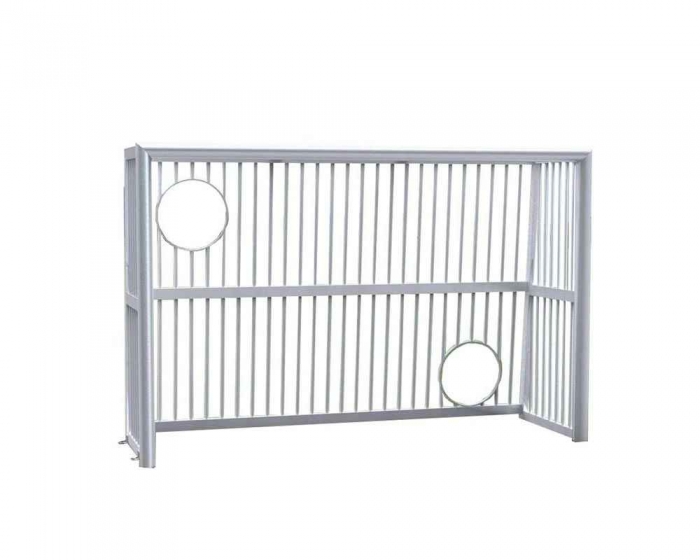 Bolzplatztor 3 x 2 m Super mit Torwand Alu Profil 120x100 mm