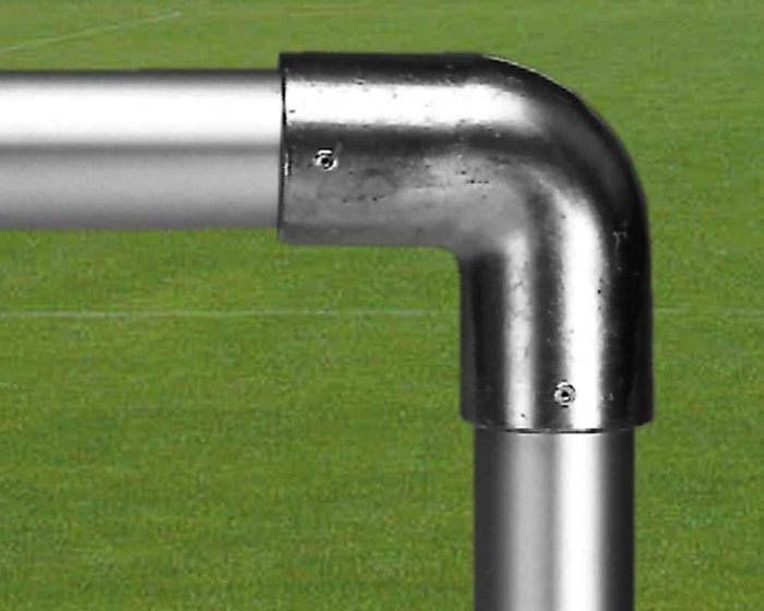 Bogenstück für Sportplatz Barriere 60 mm