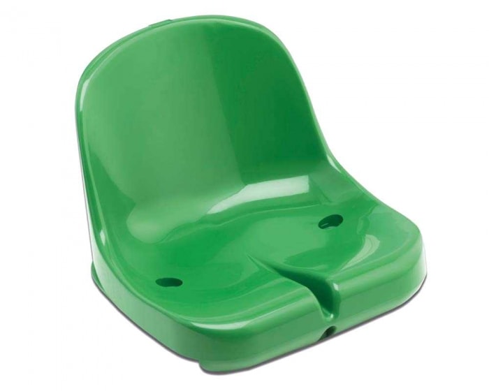 Tribünensitz Sitzschalen  'Elegance' RAL 6001 grün